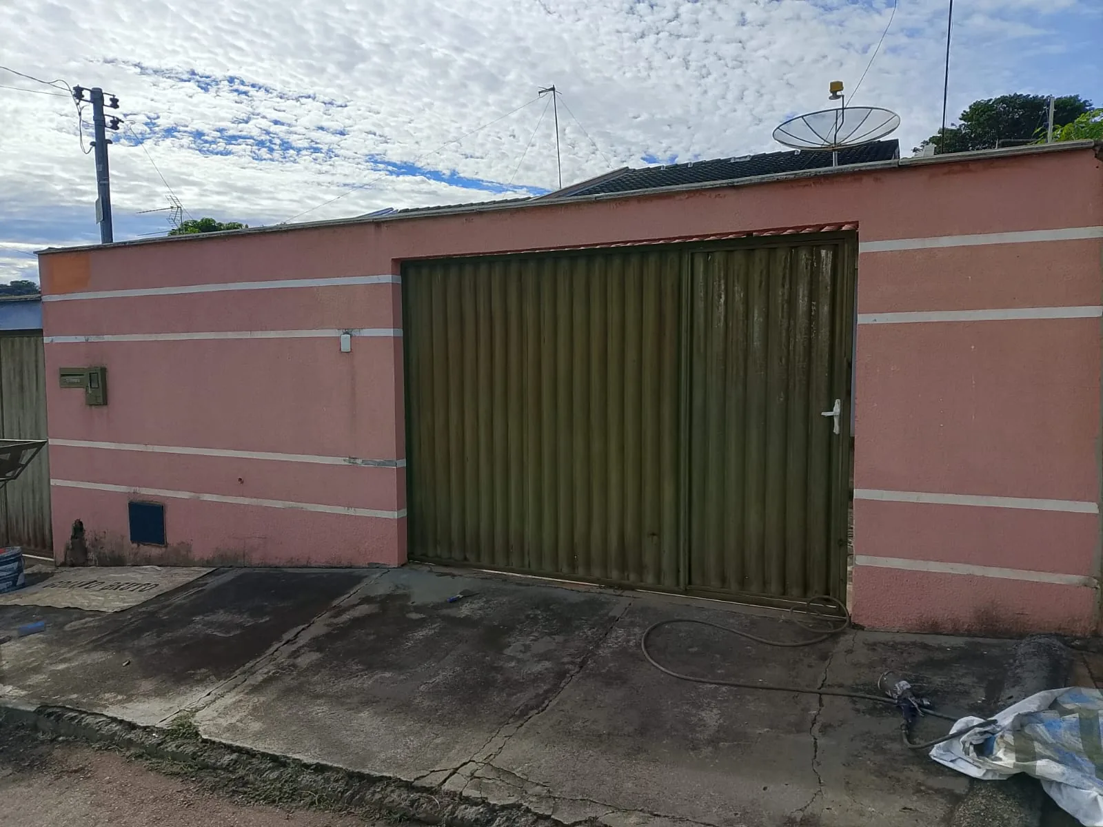 Fachada antes da renovação