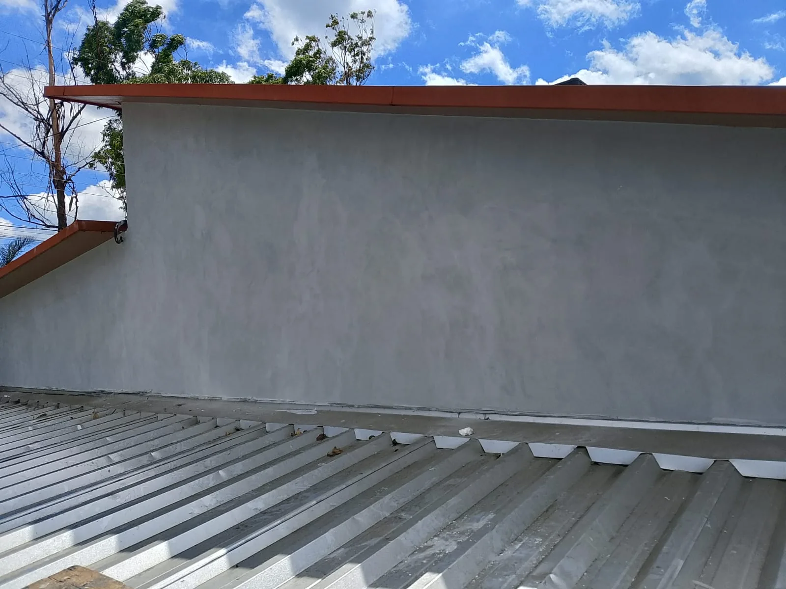 Pintura predial finalizada